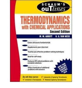 Schaum's outline of theory and problems of thermodynamics