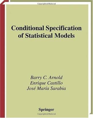 Conditional specification of statistical models