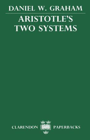 Aristotle's two systems
