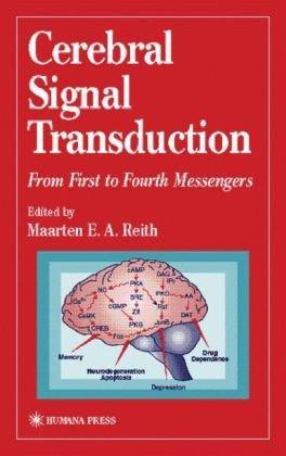Cerebral signal transduction from first to fourth messengers