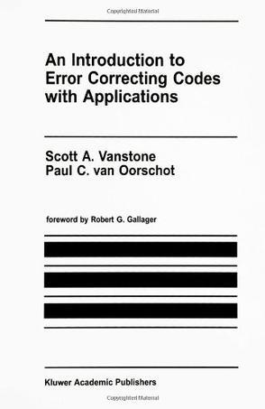 An introduction to error correcting codes with applications