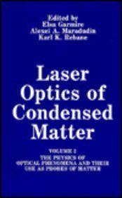 Laser optics of condensed matter