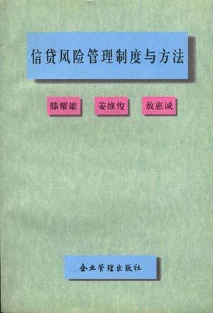 信贷风险管理制度与方法