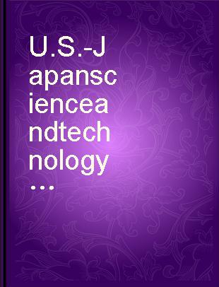 U.S.-Japan science and technology exchange patterns of interdependence