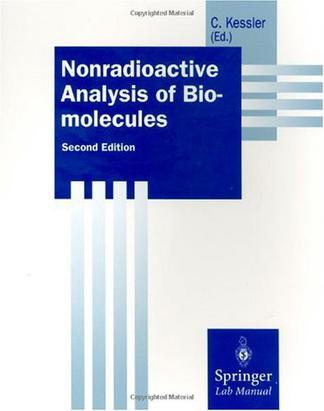 Nonradioactive analysis of biomolecules