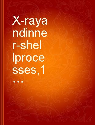 X-ray and inner-shell processes, 14-18 Sept. 1987, Paris (France)