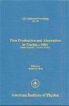 Pion production and absorption in nuclei--1981 (Indiana University Cyclotron Facility)