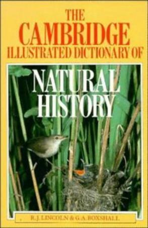 The Cambridge illustrated dictionary of natural history