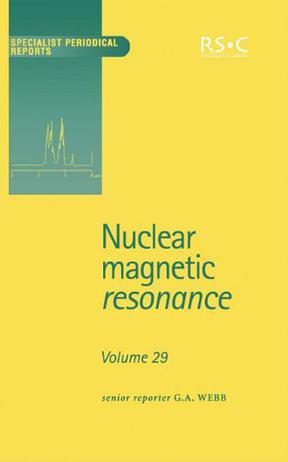 Nuclear magnetic resonance. Vol. 29, A review of the literature published between June 1998 and May 1999