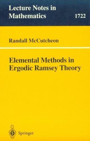 Elemental methods in ergodic Ramsey theory