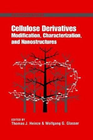 Cellulose derivatives modification, characterization, and nanostructures