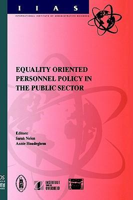 Equality oriented personnel policy in the public sector