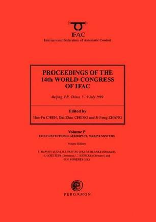 Proceedings of the 14th World Congress, International Federation of Automatic Control Beijing, P.R. China, 5-9 July, 1999