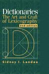 Dictionaries the art and craft of lexicography