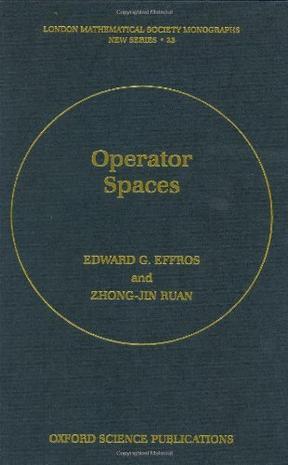 Operator spaces