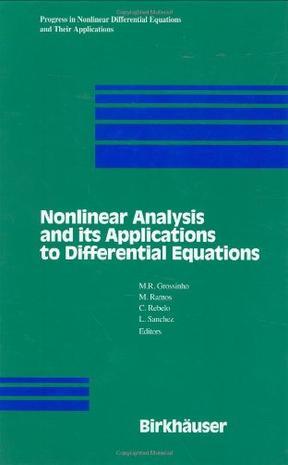 Nonlinear analysis and its applications to differential equations