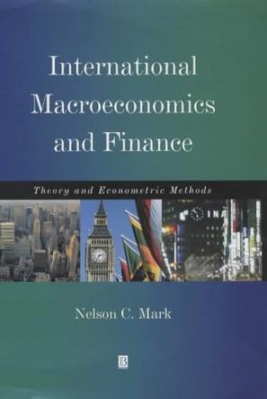 International macroeconomics and finance theory and econometric methods