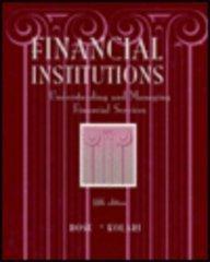 Financial institutions understanding and managing financial services