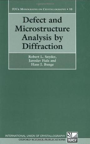 Defect and microstructure analysis by diffraction