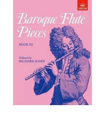 Baroque flute pieces. Book III