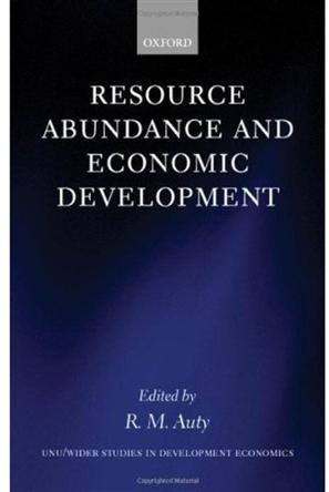 Resource abundance and economic development