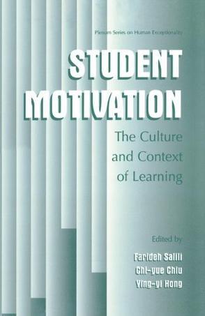 Student motivation the culture and context of learning