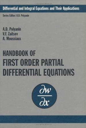 Handbook of first order partial differential equations