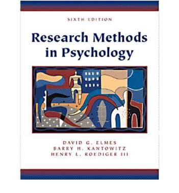 Research methods in psychology