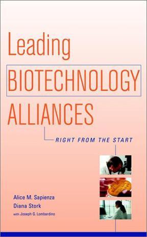 Leading biotechnology alliances right from the start