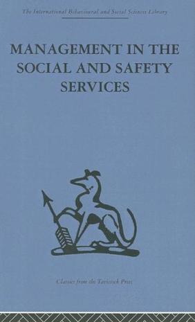 Management in the social and safety services