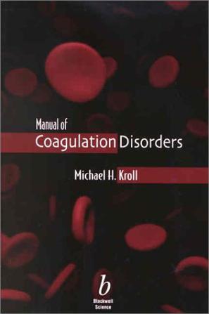 Manual of coagulation disorders