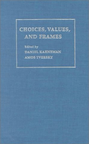 Choices, values, and frames