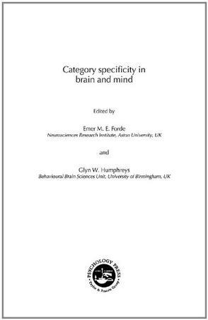 Category specificity in brain and mind