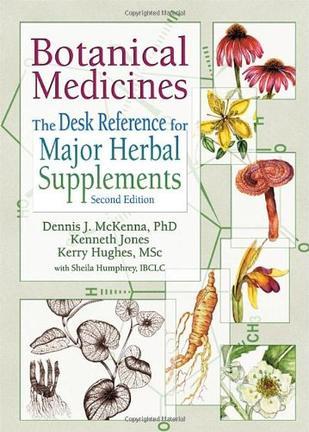 Botanical medicines the desk reference for major herbal supplements