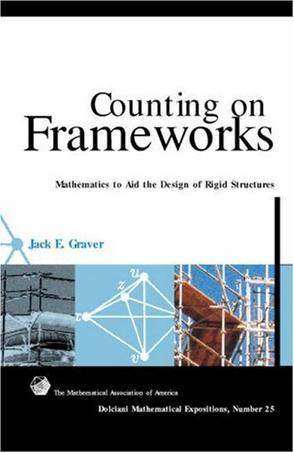 Counting on frameworks mathematics to aid the design of rigid structures