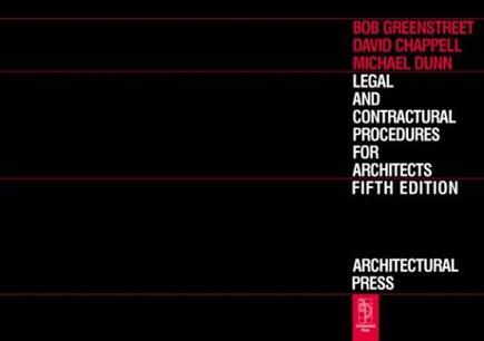 Legal and contractual procedures for architects