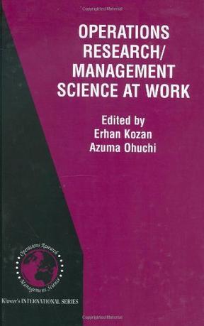 Operations research, management science at work
