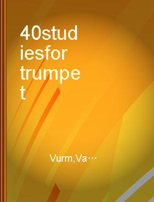 40 studies for trumpet