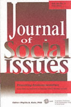Journal of social issues. fall 2000, vol.56, no.3 promoting environmentalism
