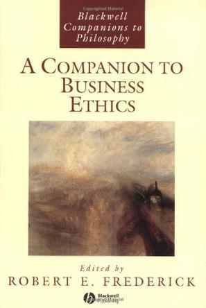 A companion to business ethics