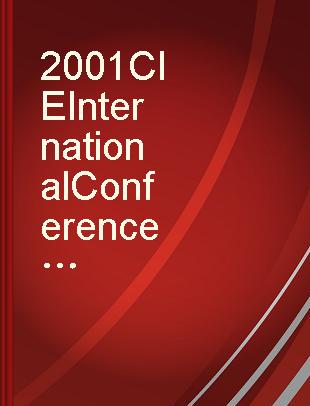 2001 CIE International Conference on Radar proceedings October 15-18, 2001, Beijing, China
