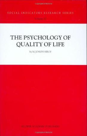 The psychology of quality of life