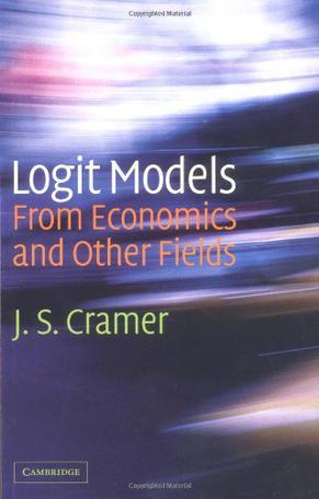 Logit models from economics and other fields