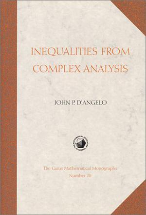 Inequalities from complex analysis
