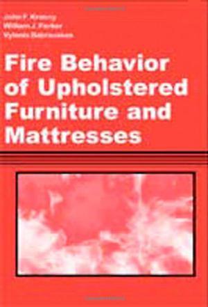 Fire behavior of upholstered furniture and mattresses