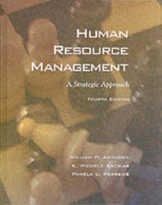 Human resource management a strategic approach