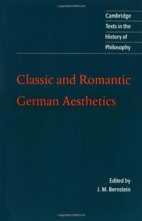 Classic and romantic German aesthetics