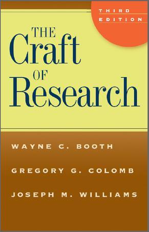 The craft of research