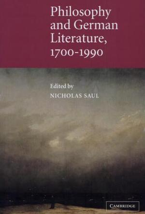 Philosophy and German literature, 1700-1990