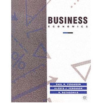 Business economics the application of economic theory